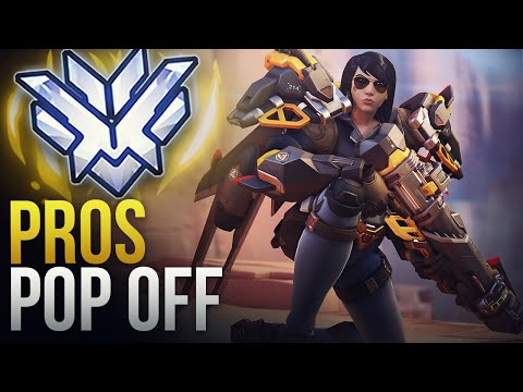 WHEN PROS POP OFF #9  - Overwatch Montage
