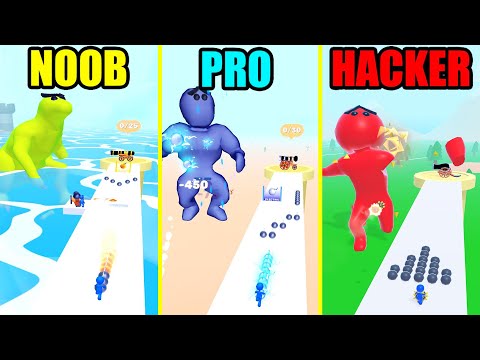 Giant Incoming - NOOB vs PRO vs HACKER