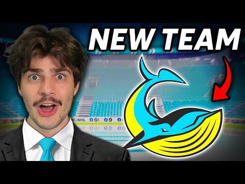 I Created The 33rd NHL Team... it was insane