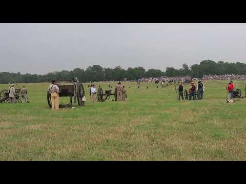 Gettysburg 160 Confederate Cannonade - Daniel Lady Farm