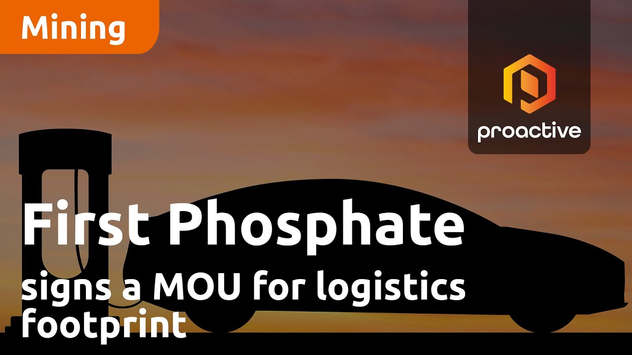 First Phosphate signs an MOU for logistics footprint at Hebertville-Station facility