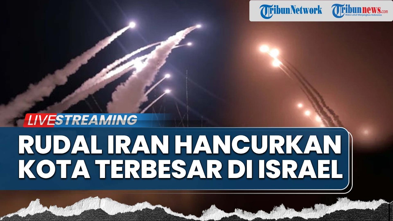 Israel Dibom! Jenderal & Perwira IDF Ngumpet di Bunker, Rudal Iran Hancurkan Kota Terbesar Zionis