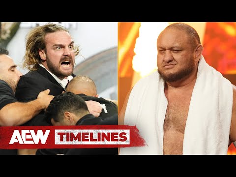 The History Between Hangman Page & Samoa Joe! | AEW Timelines