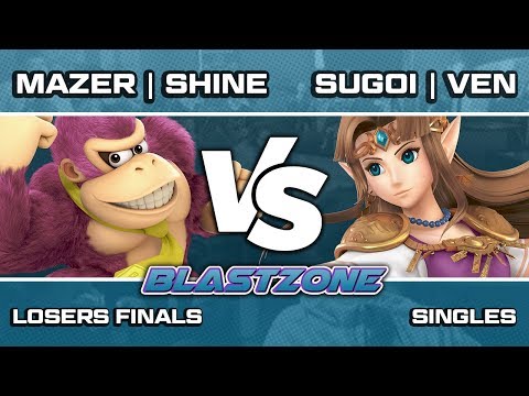 PSG Blastzone: Mazer | ShiNe (Donkey Kong/Lucas) vs Sugoi | Ven (Zelda) - Losers Finals