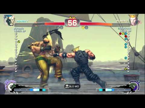 AFG [Sagat] vs GameOutttt [Guile] ebichi [Ken] SSF4 Japanese Online Ranked Matches - TRUE-HD