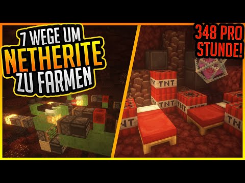 7 Wege um Netherite zu finden! (Netherite Farmen Tutorial) ✨ Minecraft 1.21 ✨ ErikOnHisPeriod