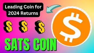 SATS COIN ENTRY & EXIT UPDATES ! SATS COIN PRICE PREDICATION ! SATS COIN TECHNICAL ANALYSIS !