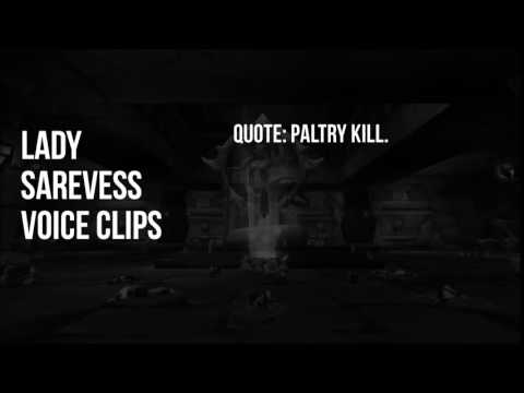 World of Warcraft - All Lady Sarevass Voice Clips