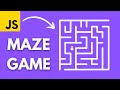 Maze Generation Game using HTML CSS JavaScript - SIMPLE TUTORIAL