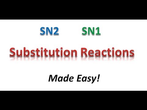 SN2 and SN1 Reactions Made Easy! Part 1A - Nuclear Missles and Tips - Organic Chemistry