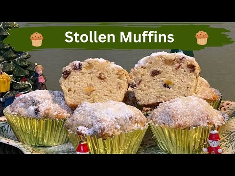 Stollen Muffins