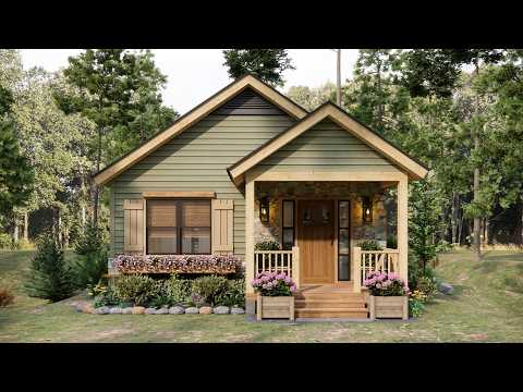 23'x23' (7x7m) This AMAZING Small House Breaks All Expectations