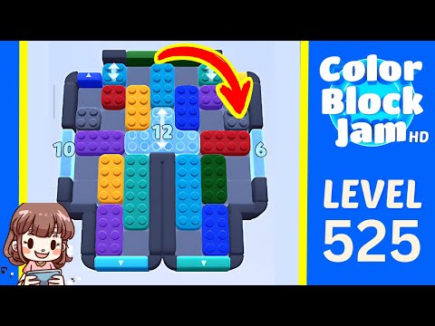 Color Block Jam Level 525 Guide