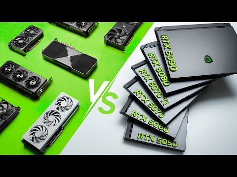 Desktop vs Laptop GPUs - The FINAL Answer!