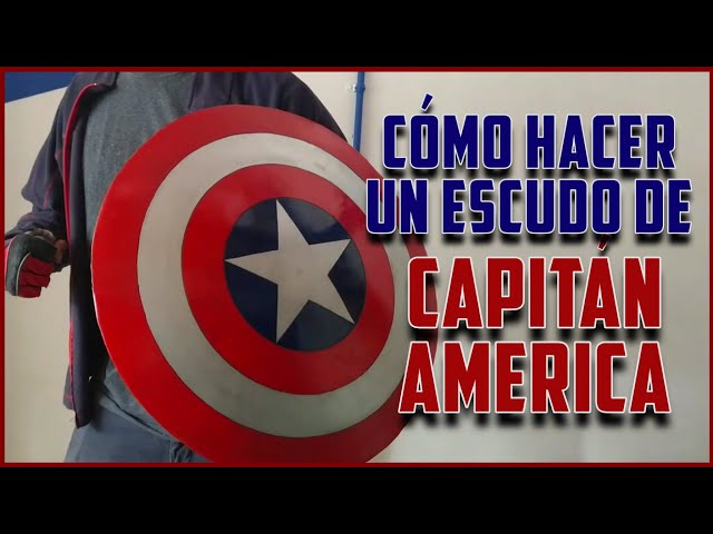 Vídeo relacionado con SiheToys Capitán Diseño Único Amrica Escudo Metálico, Capitán Metal para Adultos, Role Play Traje Accesorio Puede ser utilizado para la decoración de la pared