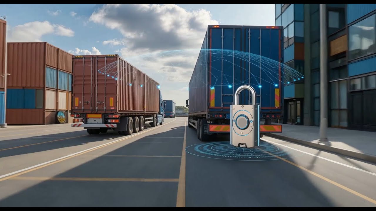 GPS e-Lock for Cargo Security | Prevent Theft & Track Shipments in Real Time