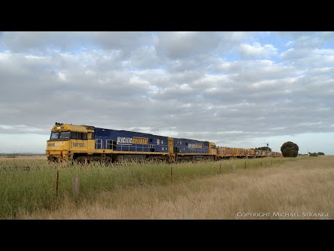 4MA5 Pacific National Intermodal Freight Train (2/12/2020) - PoathTV Australian Railways