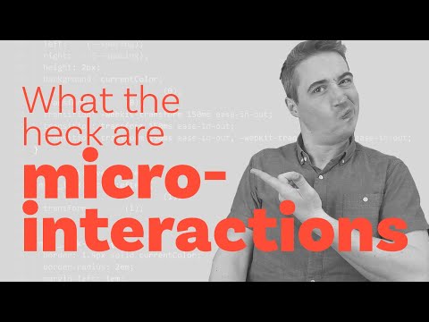 An introduction to microinteractions
