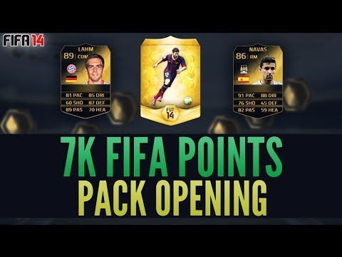 FIFA 14 - 7k FIFA POINTS PACK OPENING! - Ft INFORM + Amazing players! (MrTruffleHound)