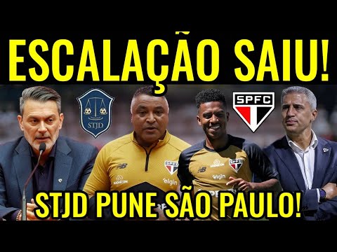 O INESPERADO ACONTECEU AGORA NO SPFC! STJD TOMA DECISÃO COVARDE E PUNE SÃO PAULO SEM PRECEDENTES