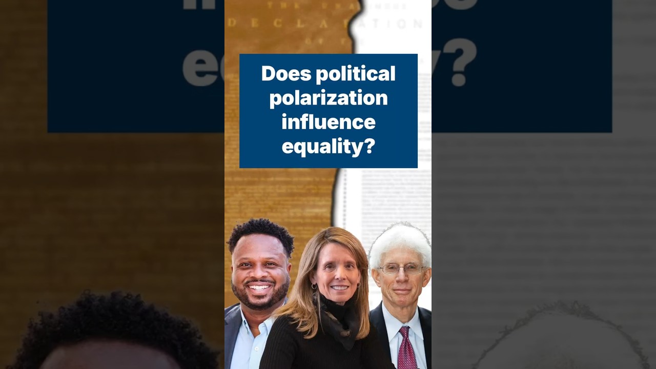 Does political polarization influence equality?