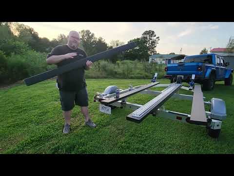 ULTIMATE BUNK BOARDS REVIEW - GREAT KAYAK TRAILER UPGRADE