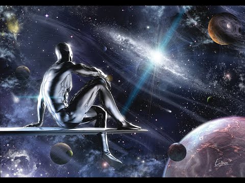 Ambient Space Chill Out Music with Silver Surfer