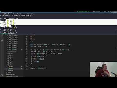Learning ReScript / ResonML, Advent of Code, Day 8