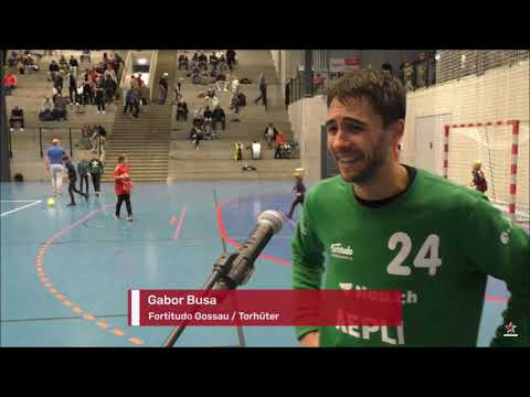 Pauseninterview mit Gabor Busa (TSV Fortitudo Gossau)