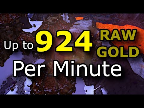 Up to 500 Raw Gold/min | Wow Solo Gold Farm