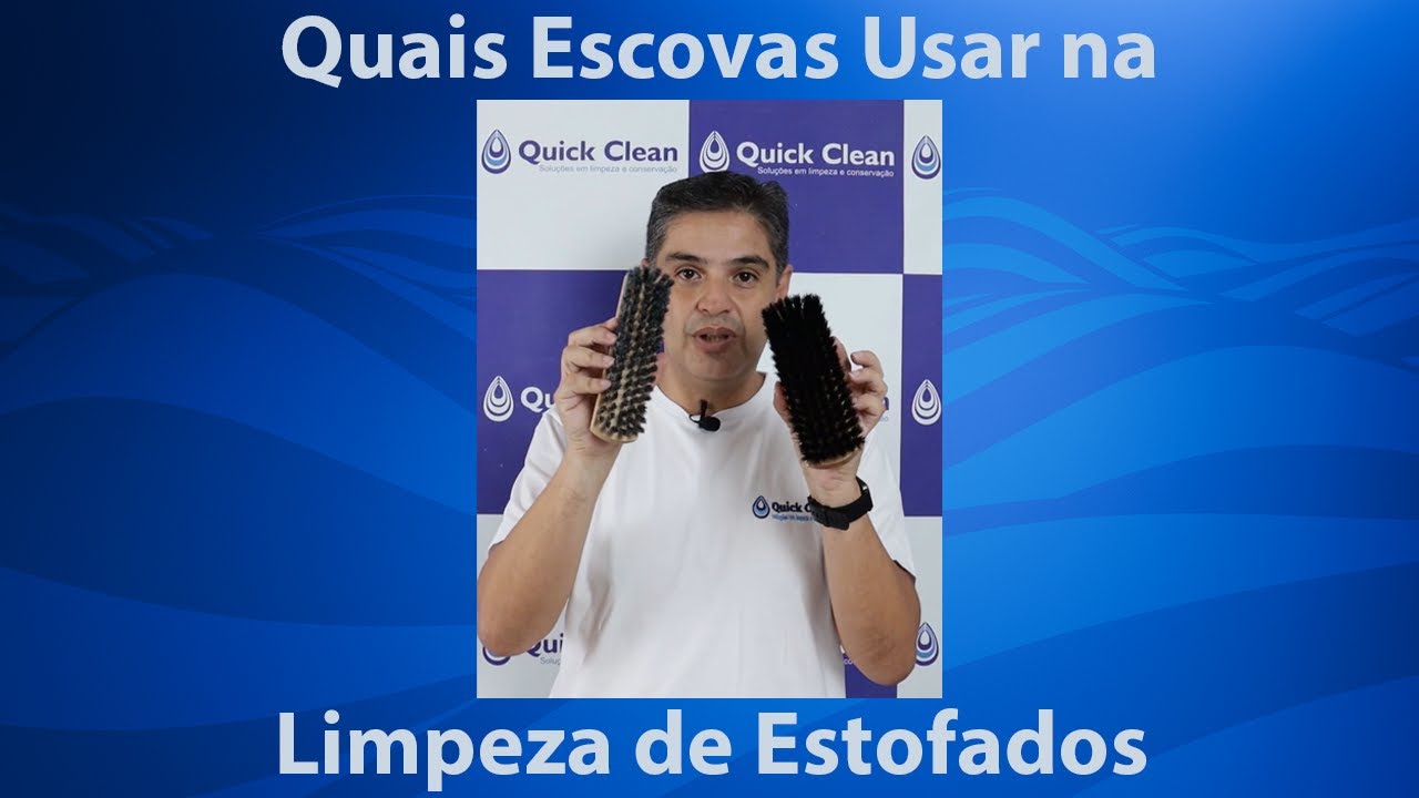 Watch Now Qual Escova Utilizar na Limpeza de Estofados | Quick Clean Qual Escova Utilizar na Limpeza de Estofados | Quick Clean
