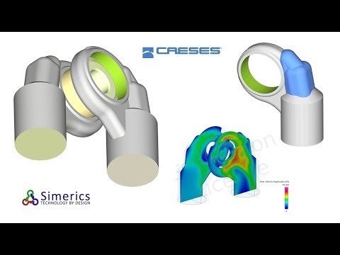 Design Studies and Optimization with CAESES and Simerics-MP