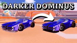 BLACK DOMINUS IS DARKER Rocket League