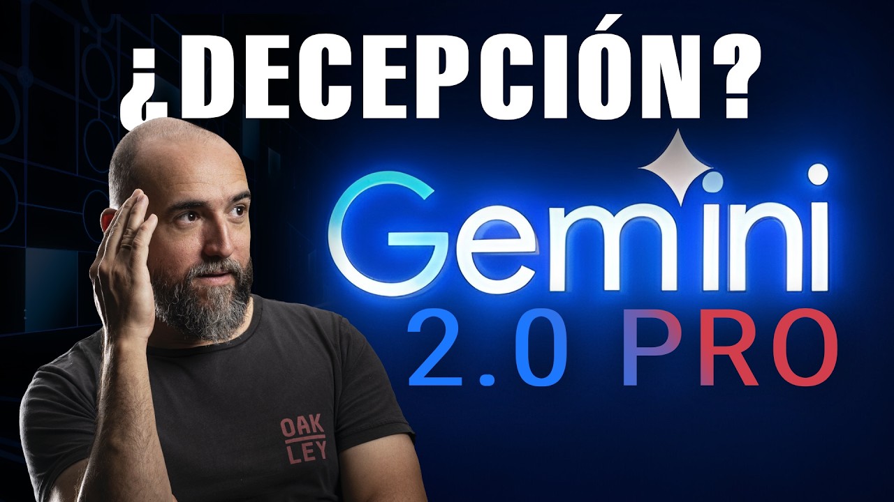 🚨 NOTICIAS IA 🚨: Nuevo Google Gemini 2.0 PRO - ¿Increíble o decepcionante? 🤖🤔