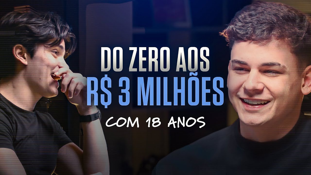 Do Zero aos 3 Milhões aos 18 Anos - O que ele fez? | Caio Dlugosz - FNM Podcast