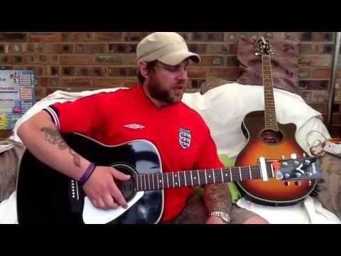 Lightning seeds,Baddiel and Skinner-Three lions-Acoustic guitar lesson.