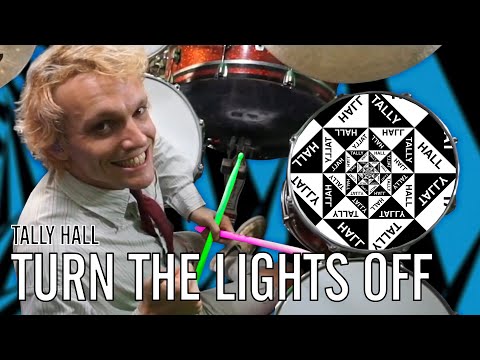 Tally Hall - Turn The Lights Off | Office Drummer [First Time Hearing]