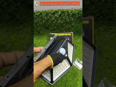 Led Solar Sensor Wall Light, For Home,Garden, Bk-100
