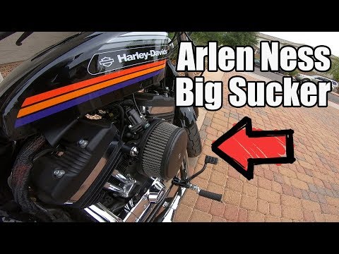 Arlen Ness Big Sucker Install - Harley-Davidson Forty-Eight Special