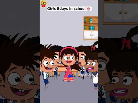 B'day garals🤩😍 #funmoji2d #comedy #birthday #happybirthday #bday #girl #girlfriends #love #shorts