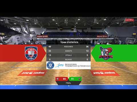 LNBM 2020-2021: CSM CSU Oradea - Athletic Neptun Constanța