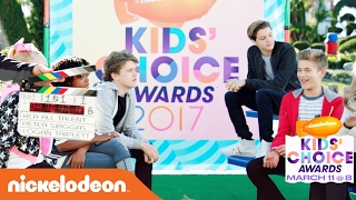 BTS w/ JoJo Siwa, the Cast of Henry Danger & Many More | Kids' Choice Awards 2017 | Nick