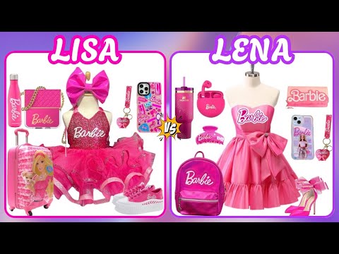 lisa or lena,🎀 Build Your Barbie Life — Choose Hair, Outfit, and Dreamhouse! 🏰
