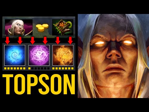 THE NEXT LEVEL PLAY!! EPIC TOPSON INVOKER "THE ZOO" BUILD EZ 25MINS GAME | Dota 2 Invoker