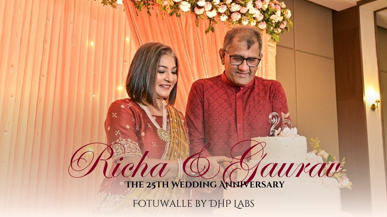 25th Wedding Anniversary Celebration - Richa & Gaurav | Fotuwalle by DHP Labs | Gurgaon