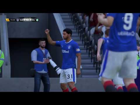 Rangers VS Celtic - Jordi Mboula Goal FIFA 18
