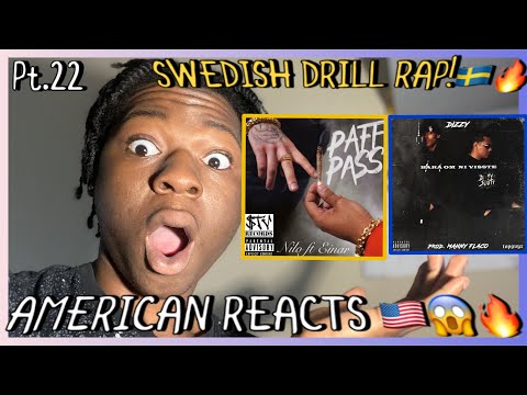 AMERICAN REACTS to SWEDISH RAP! Nilo ft Einár - Paff Pass (Official Music)|Dizzy - Hinner Ikapp