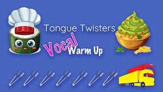 Fun Tongue Twisters For Kids Choirs Warm Ups | Can you sing them?