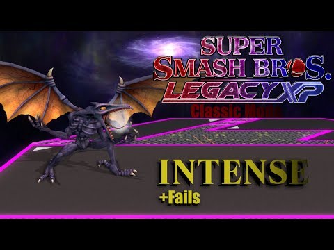 Super Smash Bros Legacy XP 2.0 - Classic Mode with Ridley (Intense)