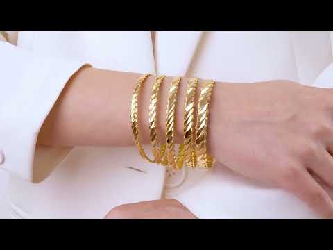 Altında Fırsat 15 gr 22 Ayar 3'lü Burma Altın Bilezik 6,2 video thumbnail 2